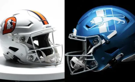 NFL: Lions y Broncos utilizarán cascos alternativos esta temporada