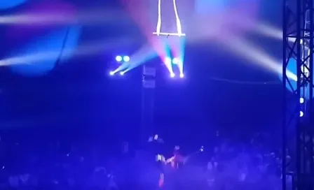 Video de trapecista que se cayó al vacío en un show de circo en vivo en Rusia se hace viral 