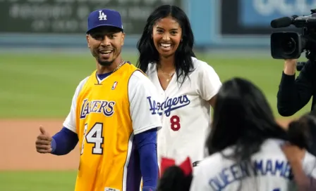 Hija de Kobe Bryant lanza la primera bola en juego de los Dodgers