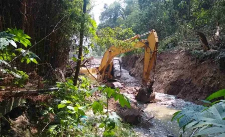 SACMEX combate afectaciones de las lluvias en la capital