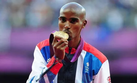 Mo Farah luego de terminar su última carrera como profesional: 'Correr me salvó'