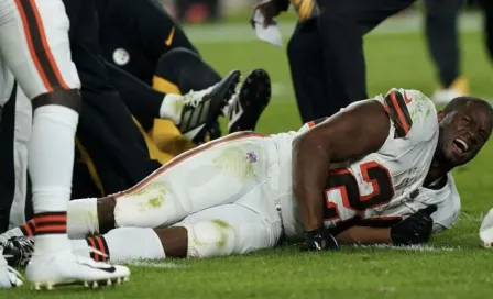 Nick Chubb sufrió una terrible lesión en el Browns vs Steelers