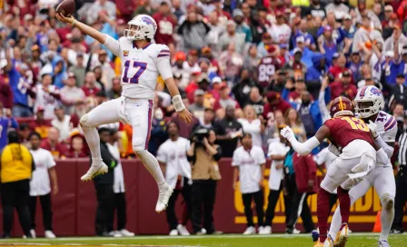 NFL: Buffalo aplasta a Washington con destacada actuación de Josh Allen