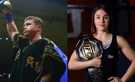 'Canelo' Álvarez elogió a Alexa Grasso: "Es un orgullo verla pelear"