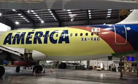 ¡Estrenarán transporte! América presumió el nuevo avión del equipo