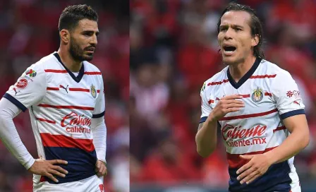 ¿Problemas en Chivas? Pollo Briseño y Oso González discutieron tras el gol de Toluca