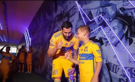 Gignac: Hijo del francés demuestra sus habilidades con el balón en juego