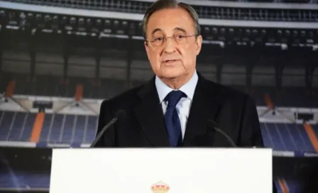 Florentino Pérez no estuvo en el juego del Real Madrid al dar positivo por Covid-19