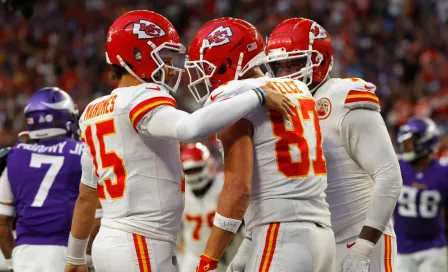 NFL: Mahomes y los Chiefs sobreviven ante los Vikings