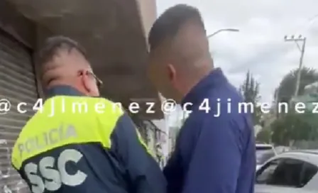 Usuarios piden cumbia de “¡Déjame pasar!” tras altercado entre motociclista agrediendo a policía