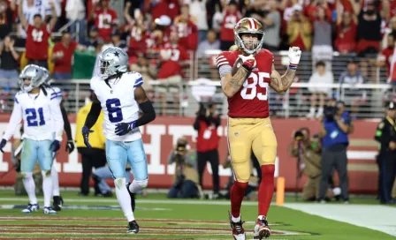 NFL multa a George Kittle tras lanzar mensaje ofensivo contra los Dallas Cowboys