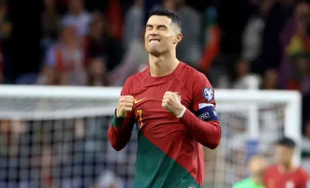 Cristiano Ronaldo festeja clasificación de Portugal a la Euro 2024