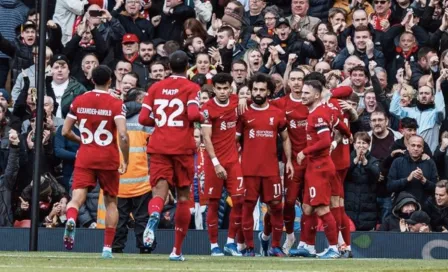 Con doblete de Mohamed Salah, Liverpool derrotó al Everton en el derby de Merseyside