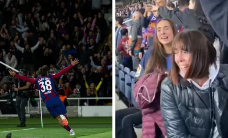 ¡Emotiva celebración! La familia de Marc Guiu celebra el gol del delantero en el triunfo del Barcelona 