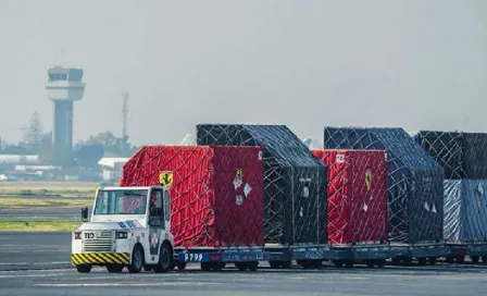 ¡Están en tierras aztecas! Las monoplazas de la Fórmula 1 llegaron a México