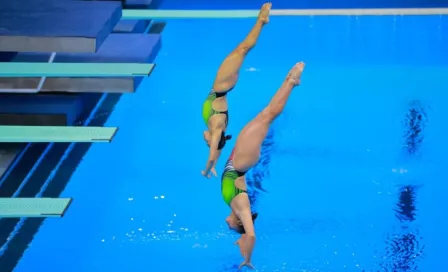 ¡Son de Oro! Arantxa Chávez y Paola Pineda brillaron en el trampolín de tres metros 