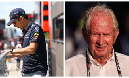 Helmut Marko llegó sin abucheos al Autódromo Hermanos Rodríguez