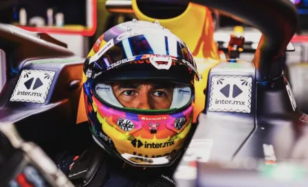 Checo Pérez subastará su casco para recaudar fondos para los damnificados en Guerrero