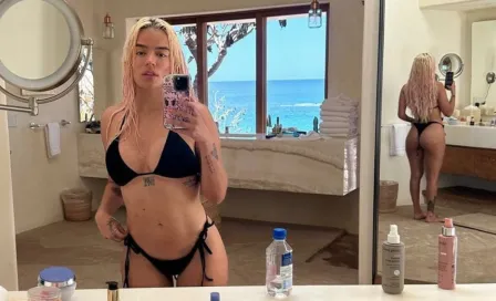 Karol G anda de vacaciones y, de paso, calienta las redes