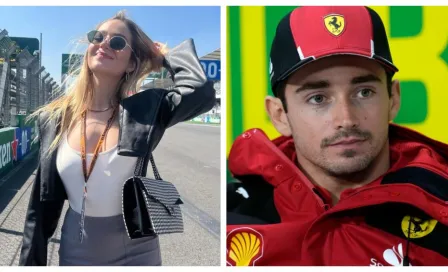 ¿Amor a primera vista? Mallory Caballero 'cautivó' a Charles Leclerc en el GP de México