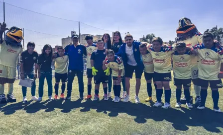 Con Diego Valdés como invitado, se celebró la Copa Nido Águila Down en Coapa