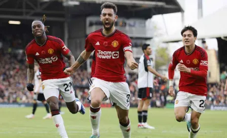 Manchester United vence al Fulham con gol de Bruno Fernández de último minuto