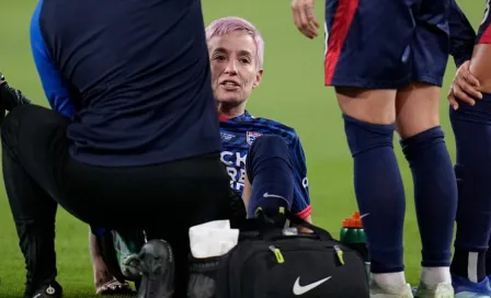 ¡Amargo adiós! Megan Rapinoe se lesionó durante el último partido de su carrera