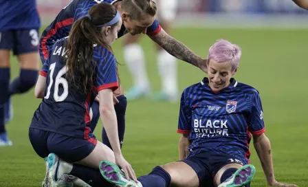 Megan Rapinoe culpa a Dios de su lesión en su último partido como profesional