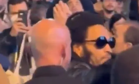 ¡Modo fan! Lenny Kravitz asiste al concierto de Paul McCartney en el Foro sol 