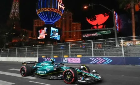 ¡Qué reflejos! Fernando Alonso esquiva alcantarilla a más de 300 km/h en Las Vegas