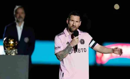 Messi acepta que la MLS es de menor nivel, pero se concentra en la Selección de Argentina