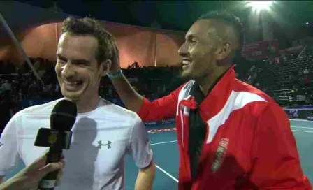 Nick Kyrgios agradeció a Andy Murray por ayudarle con sus problemas de salud mental