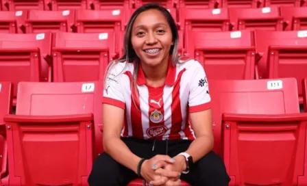 Viridiana Salazar es presentada como nueva jugadora de Chivas Femenil para el Clausura 2024