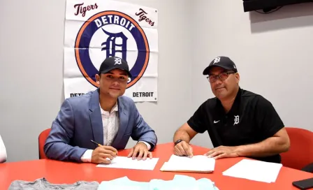 ¡Hacia la Gran Carpa! Édgar Lugo es nuevo beisbolista de los Tigres de Detroit 