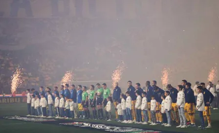 Final Apertura 2023: Se guardó un minuto de silencio previo al inicio del partido