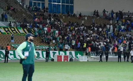 León: Jugadores de La Fiera dieron la cara ante aficionados que viajaron al Mundial de Clubes