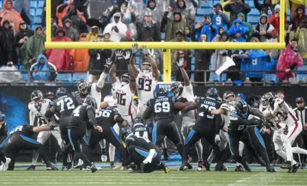 Carolina Panthers, con gran juego de su pateador, venció a los Atlanta Falcons