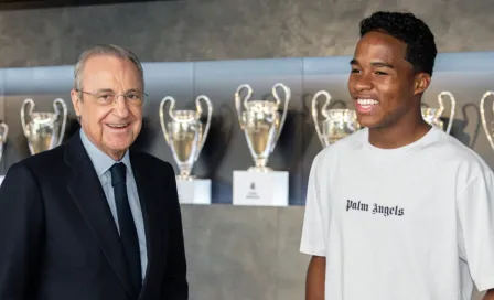 ¡Fue de visita! Florentino Pérez recibe a Endrick en la Ciudad Real Madrid