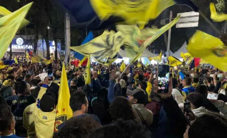 Fuerte accidente de tránsito durante el festejo de América en el Ángel de Independencia