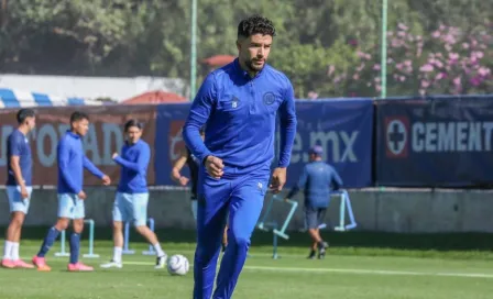 Martín Anselmi dirigió su primer entrenamiento con Cruz Azul