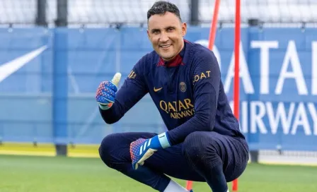 Keylor Navas recibe emotivo mensaje de su esposa en su primer entrenamiento del 2024