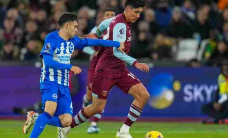 Edson Álvarez fue elegido como el mejor jugador del partido entre West Ham y Brighton