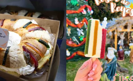 ¿'Roscaleta'? Paletería michoacana ofrece una paleta con sabor a Rosca de Reyes