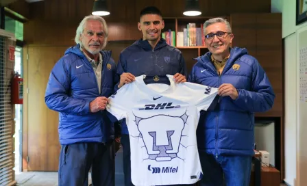 Guillermo Martínez tras su llegada a Pumas: "Sé la responsabilidad de defender este escudo"