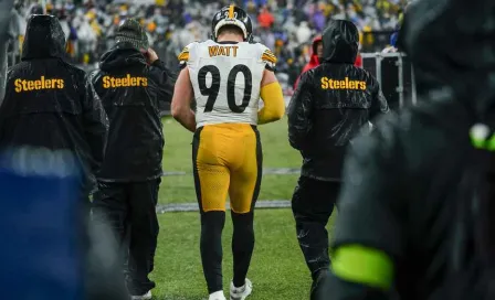 ¡Baja importante! TJ Watt salió lesionado en la victoria de Pittsburgh 