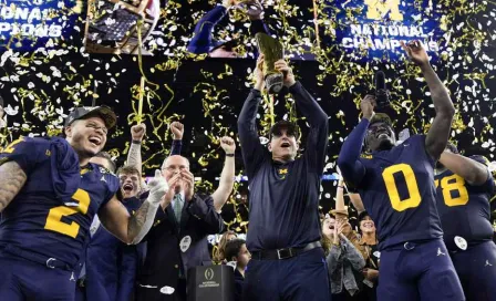 ¡Campeones! Michigan se corona en la NCAA al vencer 34-13 a Washington