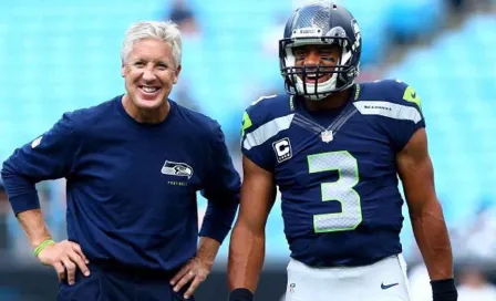 ¡Juntos de nuevo! Russell Wilson y Pete Carroll se reencontraron 