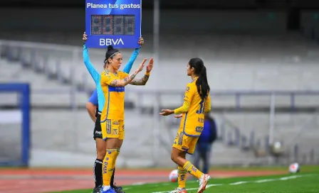 ¡Debut felino! Jenni Hermoso tuvo sus primeros minutos con la playera de Tigres