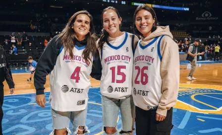 Jugadoras de América Femenil visitan a los Capitanes de la CDMX