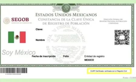 Obten tu CURP certificado y gratis ¡Te decimos cómo!